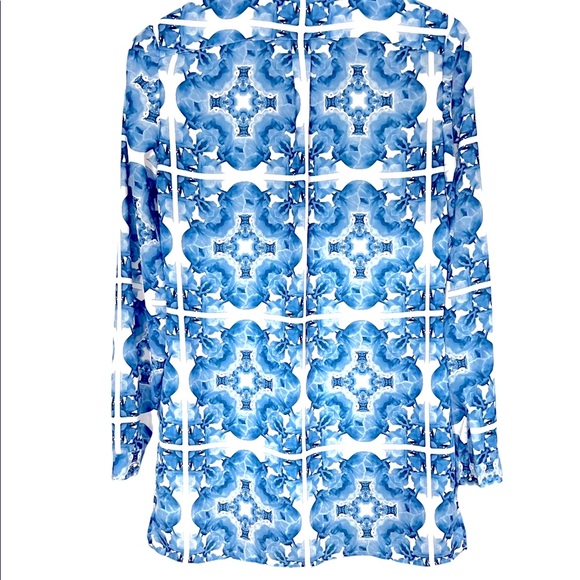 TED BAKER LONDON Printed Button up blouse - Picture 4 of 4